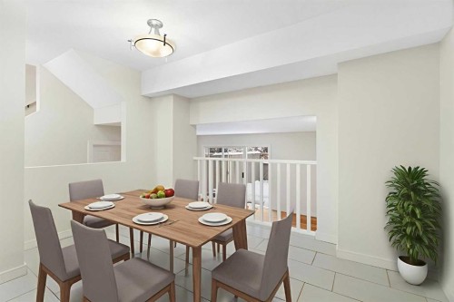 49-11407 Braniff Road Sw, Calgary, AB - Indoor Photo Showing Dining Room
