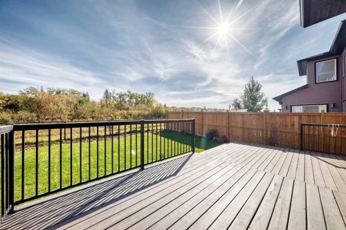 8 Lakewood Circle, Strathmore, AB - Outdoor With Deck Patio Veranda With Exterior
