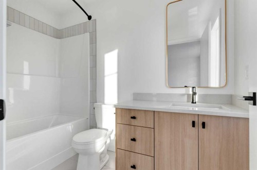 164 Cobblestone Gate Sw, Airdrie, AB - Indoor Photo Showing Bathroom