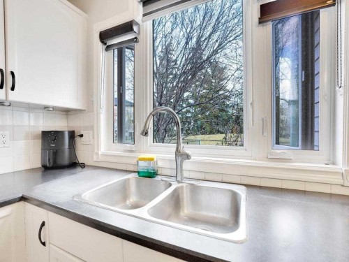 151 Citadel Park Nw, Calgary, AB - Indoor Photo Showing Kitchen With Double Sink