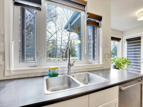 151 Citadel Park Nw, Calgary, AB - Indoor Photo Showing Kitchen With Double Sink