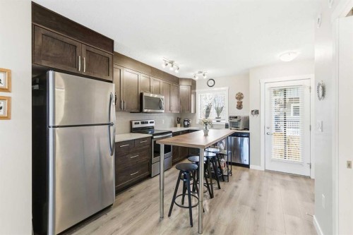 146 Red Embers Gate Ne, Calgary, AB - Indoor Photo Showing Kitchen With Stainless Steel Kitchen