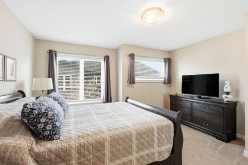 146 Red Embers Gate Ne, Calgary, AB - Indoor Photo Showing Bedroom