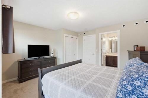 146 Red Embers Gate Ne, Calgary, AB - Indoor Photo Showing Bedroom