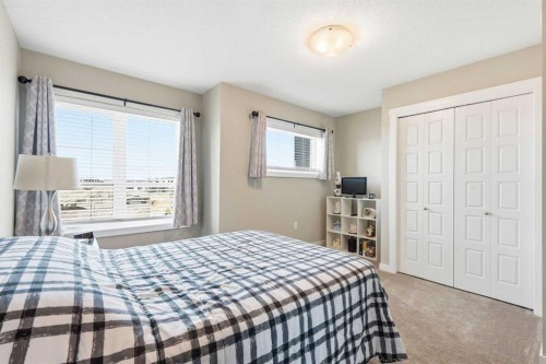 146 Red Embers Gate Ne, Calgary, AB - Indoor Photo Showing Bedroom