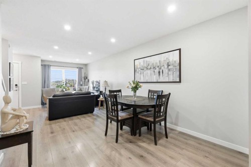 146 Red Embers Gate Ne, Calgary, AB - Indoor Photo Showing Dining Room