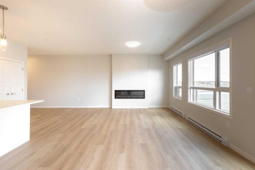 5403-20295 Seton Way Se, Calgary, AB - Indoor With Fireplace