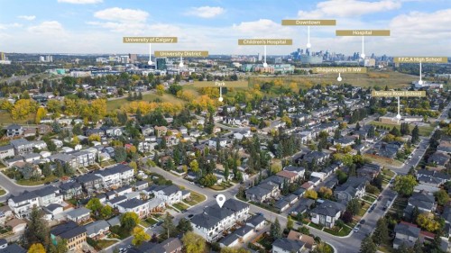5007 21 Avenue Nw, Calgary, AB - Outdoor With View