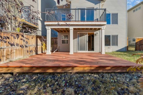34 Kingsland Close, Airdrie, AB - Outdoor With Deck Patio Veranda