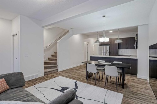 92 Walden Lane Se, Calgary, AB - Indoor Photo Showing Living Room