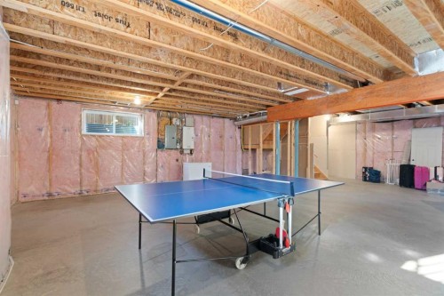 105 Everhollow Rise Sw, Calgary, AB - Indoor Photo Showing Basement