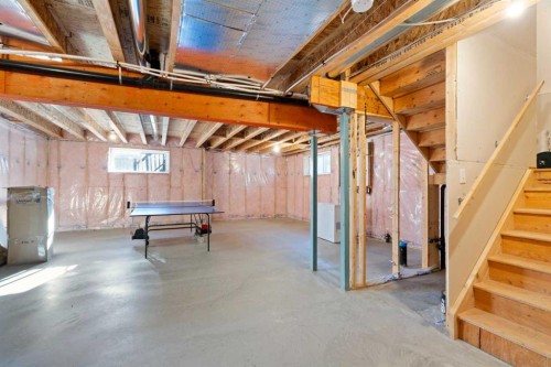 105 Everhollow Rise Sw, Calgary, AB - Indoor Photo Showing Basement