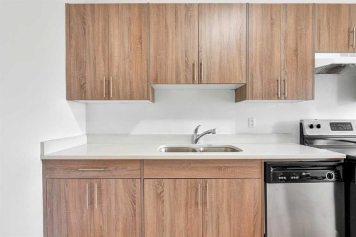 10831 5 Street Sw, Calgary, AB - Indoor Photo Showing Kitchen With Double Sink