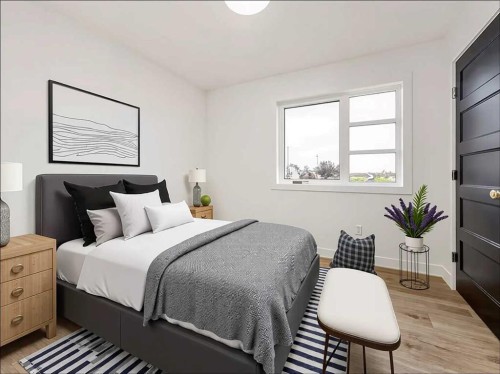 5105 40 Avenue, Taber, AB - Indoor Photo Showing Bedroom