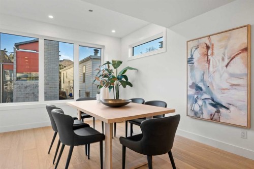 2518 16B Street Sw, Calgary, AB - Indoor Photo Showing Dining Room
