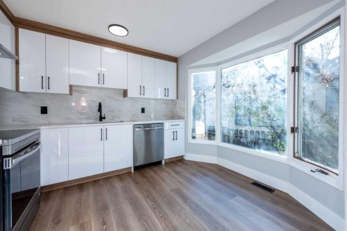 13 Martingrove Court Ne, Calgary, AB - Indoor Photo Showing Kitchen With Upgraded Kitchen