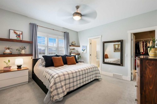 96 Beny-Sur-Mer Road Sw, Calgary, AB - Indoor Photo Showing Bedroom