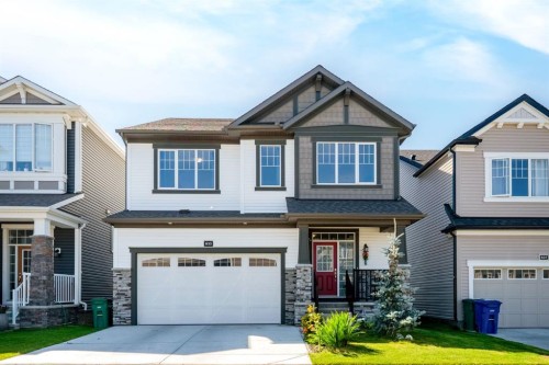 633 Windrow Manor Sw, Airdrie, AB - Outdoor With Facade
