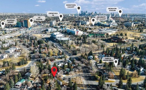 3832 40 Avenue Nw, Calgary, AB - Outdoor With View