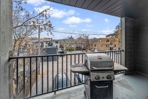 203-1719 11 Avenue Sw, Calgary, AB - Outdoor With Balcony With Exterior