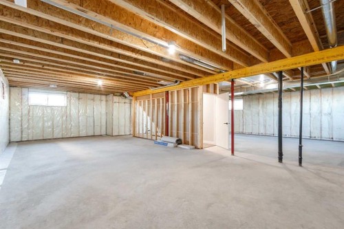 3422 Victory Way, Olds, AB - Indoor Photo Showing Basement
