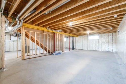 3422 Victory Way, Olds, AB - Indoor Photo Showing Basement