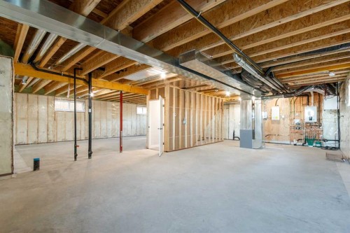 3422 Victory Way, Olds, AB - Indoor Photo Showing Basement