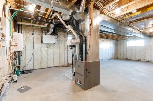 3422 Victory Way, Olds, AB - Indoor Photo Showing Basement