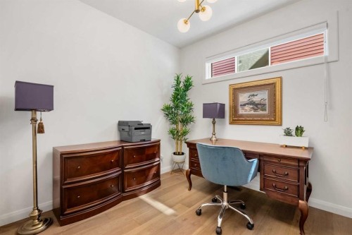218 Mitchell Heath Nw, Calgary, AB - Indoor Photo Showing Office