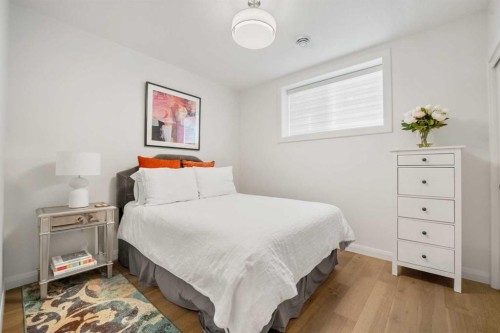218 Mitchell Heath Nw, Calgary, AB - Indoor Photo Showing Bedroom
