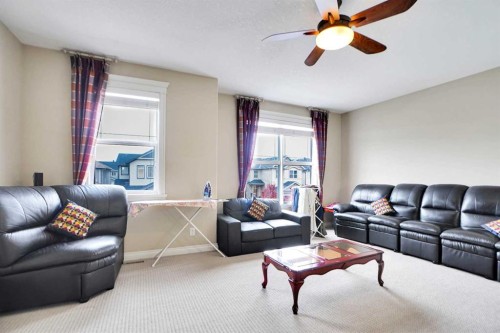 39 Skyview Shores Rise Ne, Calgary, AB - Indoor Photo Showing Living Room