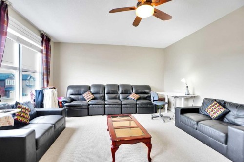 39 Skyview Shores Rise Ne, Calgary, AB - Indoor Photo Showing Living Room