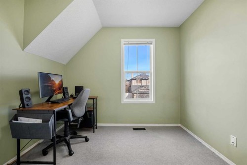 141 Tuscany Valley Green, Calgary, AB - Indoor Photo Showing Office