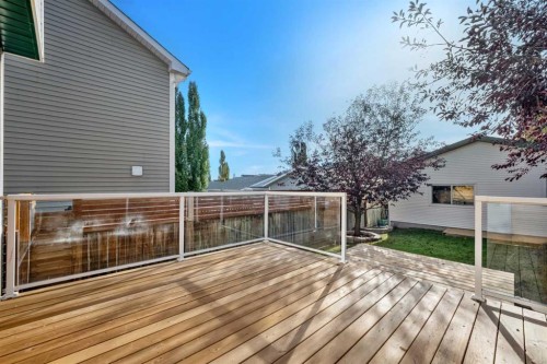 141 Tuscany Valley Green, Calgary, AB - Outdoor With Deck Patio Veranda With Exterior