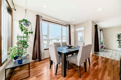 367 Hidden Creek Boulevard Nw, Calgary, AB - Indoor Photo Showing Dining Room