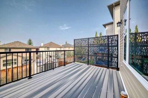 367 Hidden Creek Boulevard Nw, Calgary, AB - Outdoor With Deck Patio Veranda With Exterior