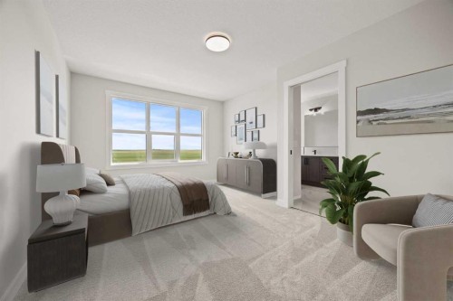 494 Kinniburgh Loop, Chestermere, AB - Indoor Photo Showing Bedroom