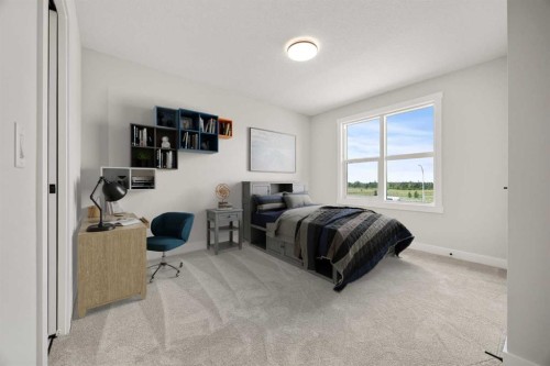 494 Kinniburgh Loop, Chestermere, AB - Indoor Photo Showing Bedroom
