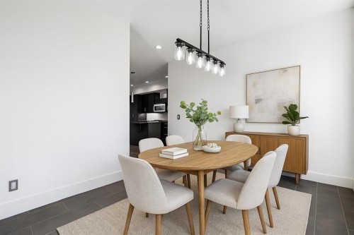 2013 24A Street Sw, Calgary, AB - Indoor Photo Showing Dining Room