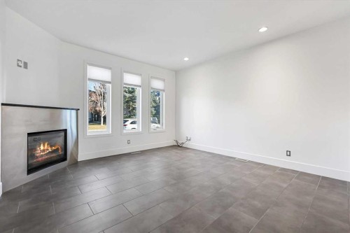 2013 24A Street Sw, Calgary, AB - Indoor With Fireplace