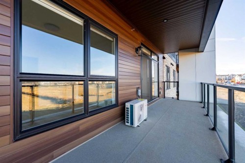 7211-1802 Mahogany Boulevard Se, Calgary, AB - Outdoor With Balcony With Exterior