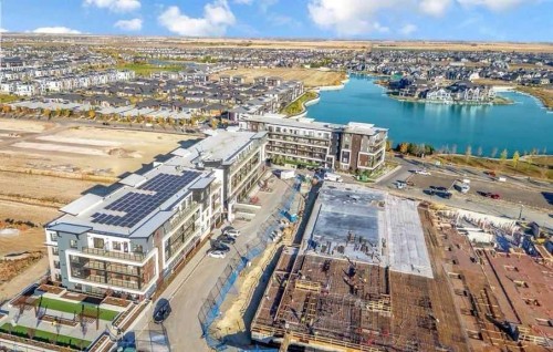 7211-1802 Mahogany Boulevard Se, Calgary, AB - Outdoor With Body Of Water With View