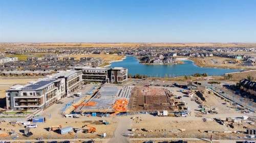 7211-1802 Mahogany Boulevard Se, Calgary, AB - Outdoor With Body Of Water With View