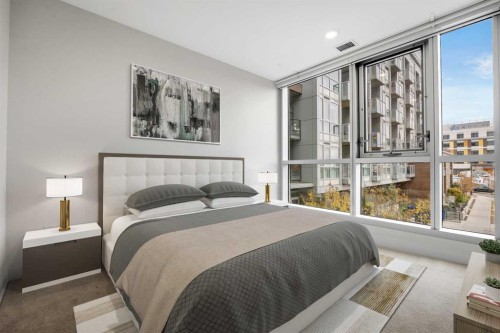 202-88 9 Street Ne, Calgary, AB - Indoor Photo Showing Bedroom