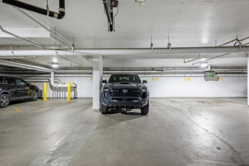 202-88 9 Street Ne, Calgary, AB - Indoor Photo Showing Garage