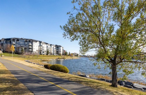 128 Country Village Manor Ne, Calgary, AB - Outdoor With Body Of Water With View