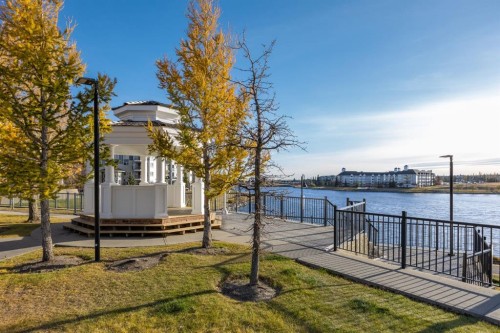 128 Country Village Manor Ne, Calgary, AB - Outdoor With Body Of Water With View