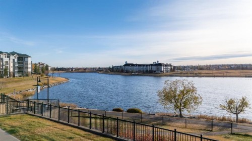 128 Country Village Manor Ne, Calgary, AB - Outdoor With Body Of Water With View