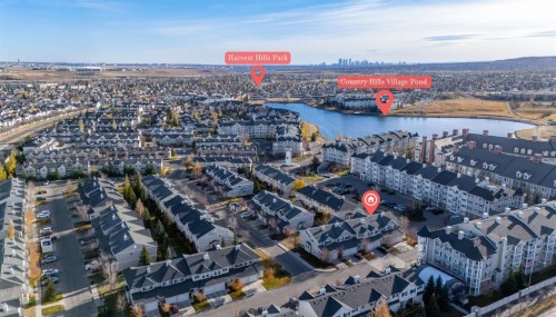 128 Country Village Manor Ne, Calgary, AB - Outdoor With View