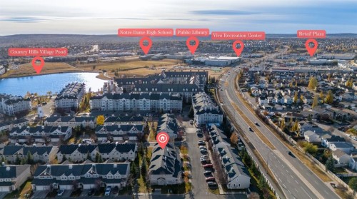 128 Country Village Manor Ne, Calgary, AB - Outdoor With View